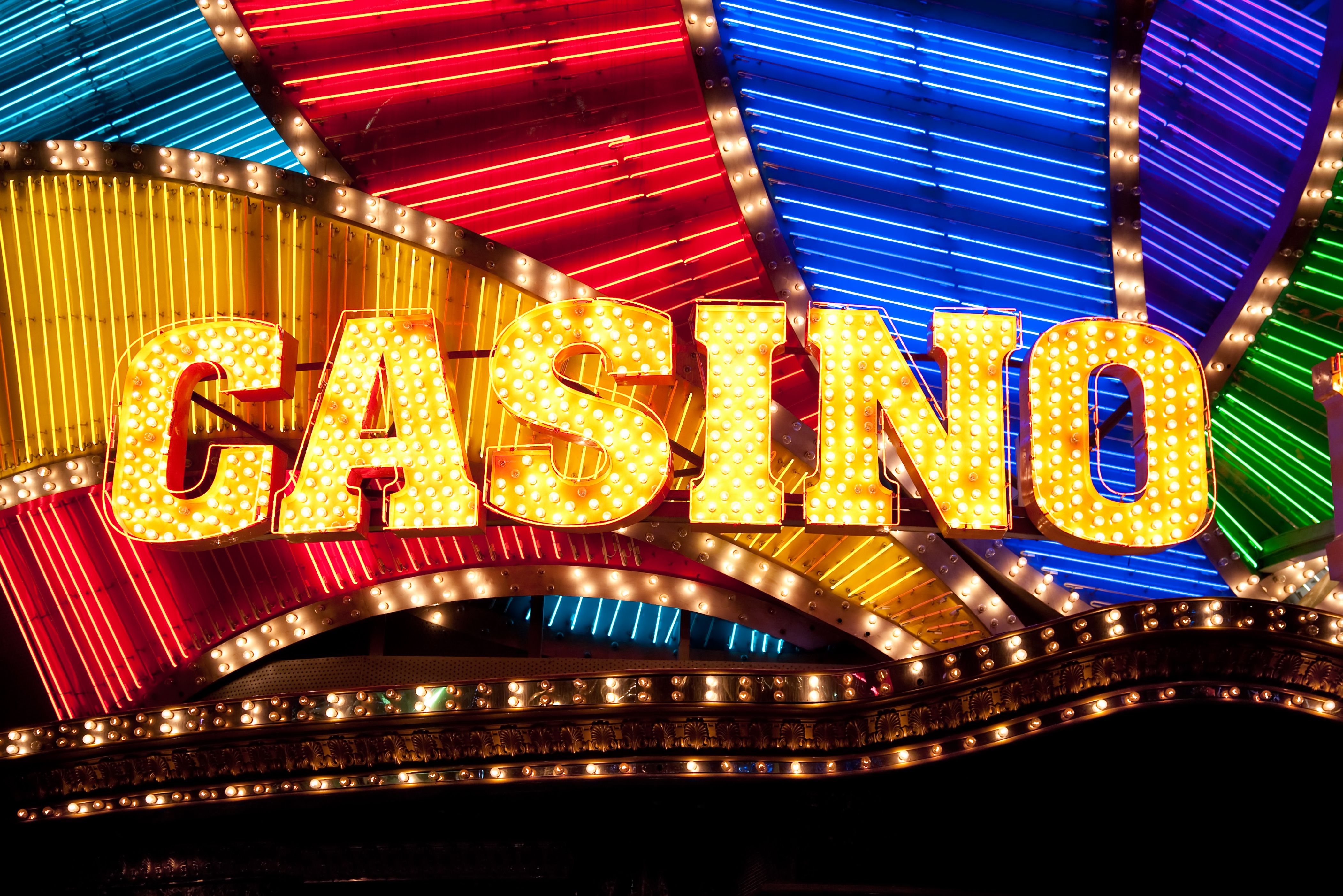 The iconic movie poster for the 1995 film Casino.
